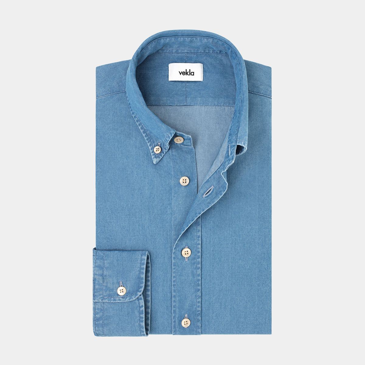 The Denim Shirt | Light Wash