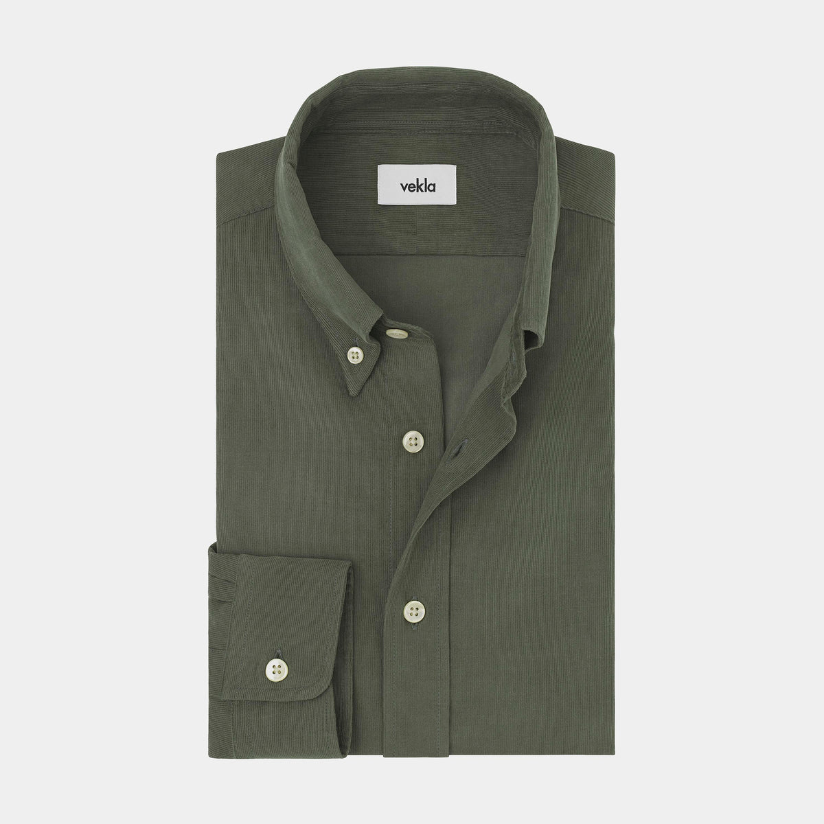 The Corduroy Shirt | Forest Green